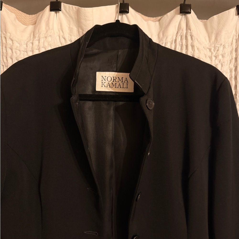 Vintage Norma Kamali black blazer